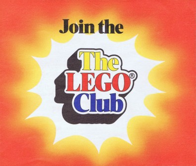 Lego 1987 Insert - Lego Club UK (104603-UK)