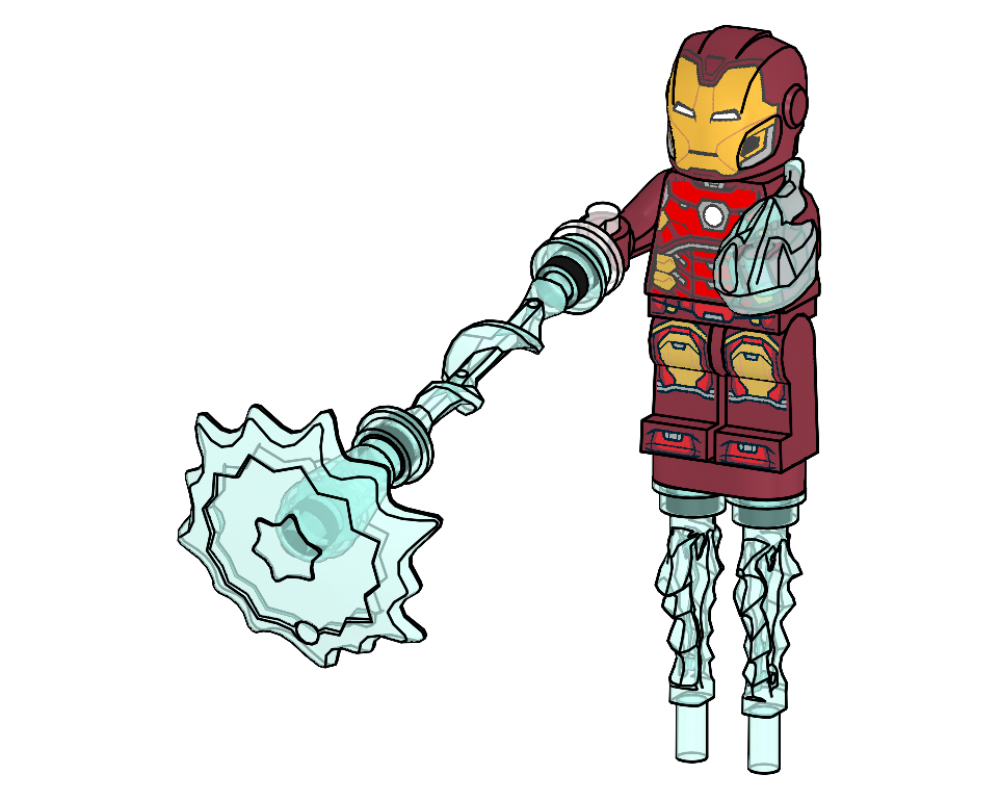Lego Iron Man