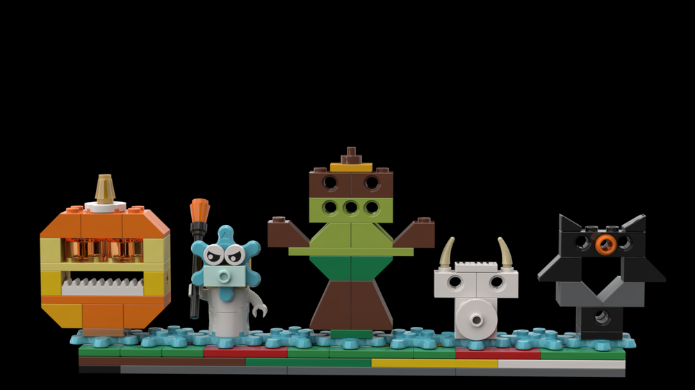 Lego 11019 Halloween monsters