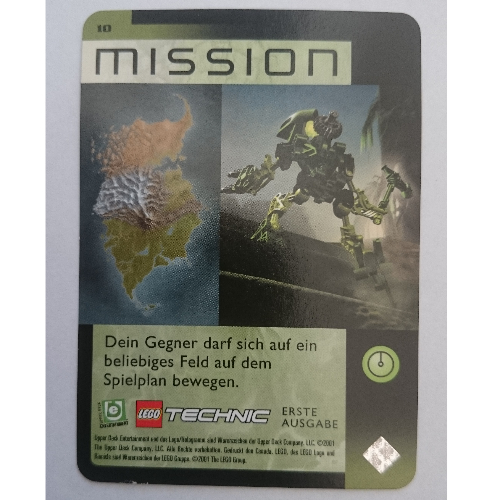 Lego Trading Card, Bionicle Game: QftM - 10 Mission
