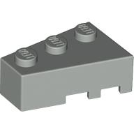 Lego Brick Wedged, Angled 3 x 2 Left / Light Gray