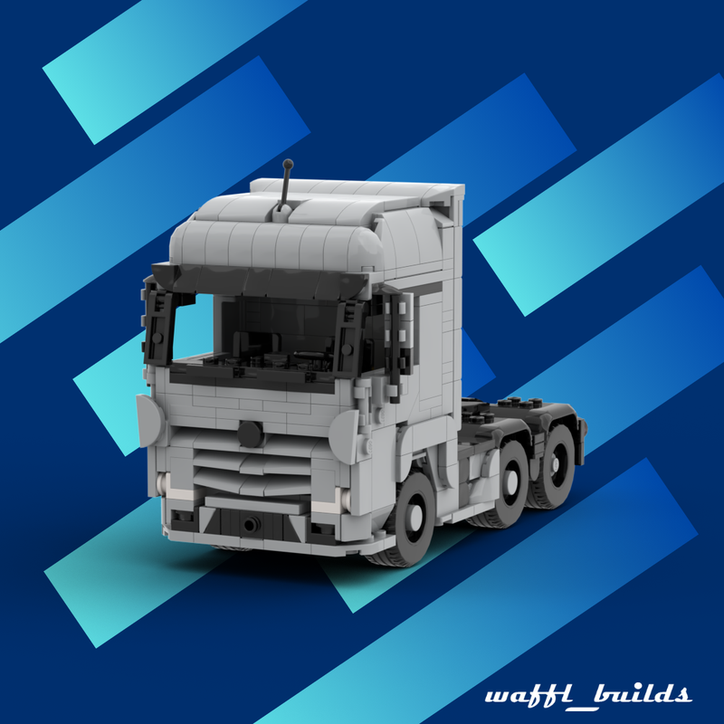 Lego Mercedes-Benz Actros 6x2 (BigSpace)
