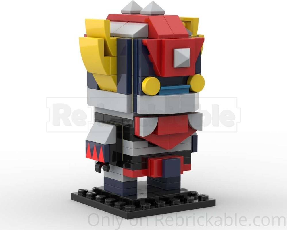 Lego UFO Robo Grendizer / Goldorak - BrickHeadz
