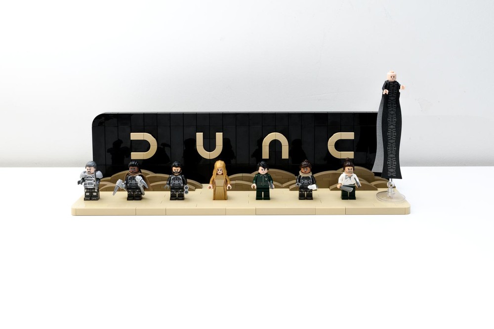 Lego Dune - Minifigures display
