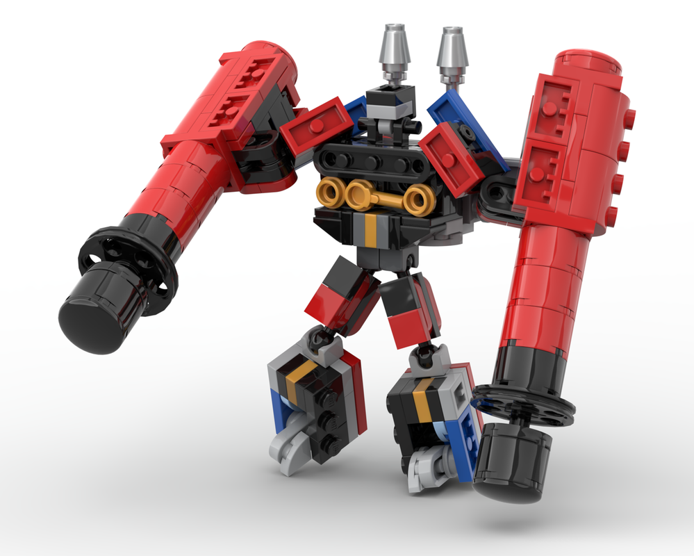 Lego Transformers G1 Rumble - 10358 Compatible
