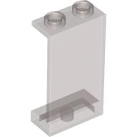 Lego Panel 1 x 2 x 3 [Hollow Studs] / Trans-Brown
