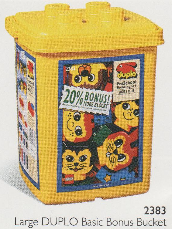 Lego Large DUPLO Basic Bonus Bucket
