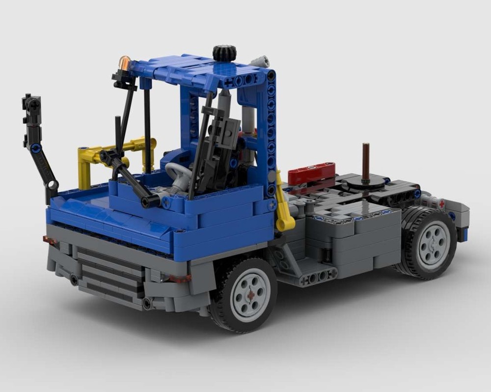 Lego container terminal tractor in 1:21| Terberg YT 193