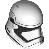Lego Large Figure Head Stormtrooper / White