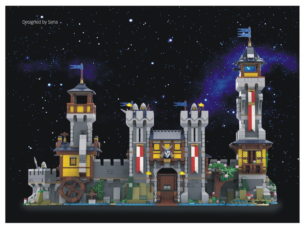 Lego Introducing the "Black Falcon's Castle - 2023" MOC