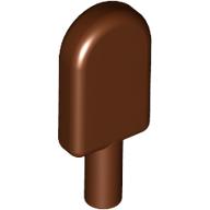 Lego Food Popsicle / Lollipop / Reddish Brown