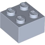 Lego Brick 2 x 2 / Light Violet