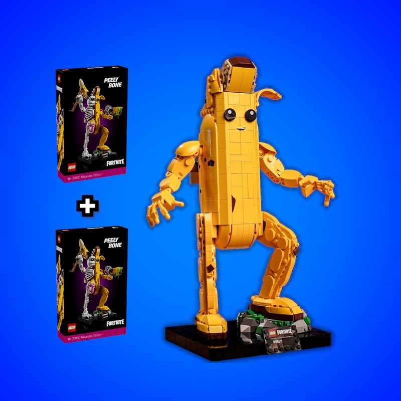 Lego Boneless Peely - 2x Peely Bone Modification