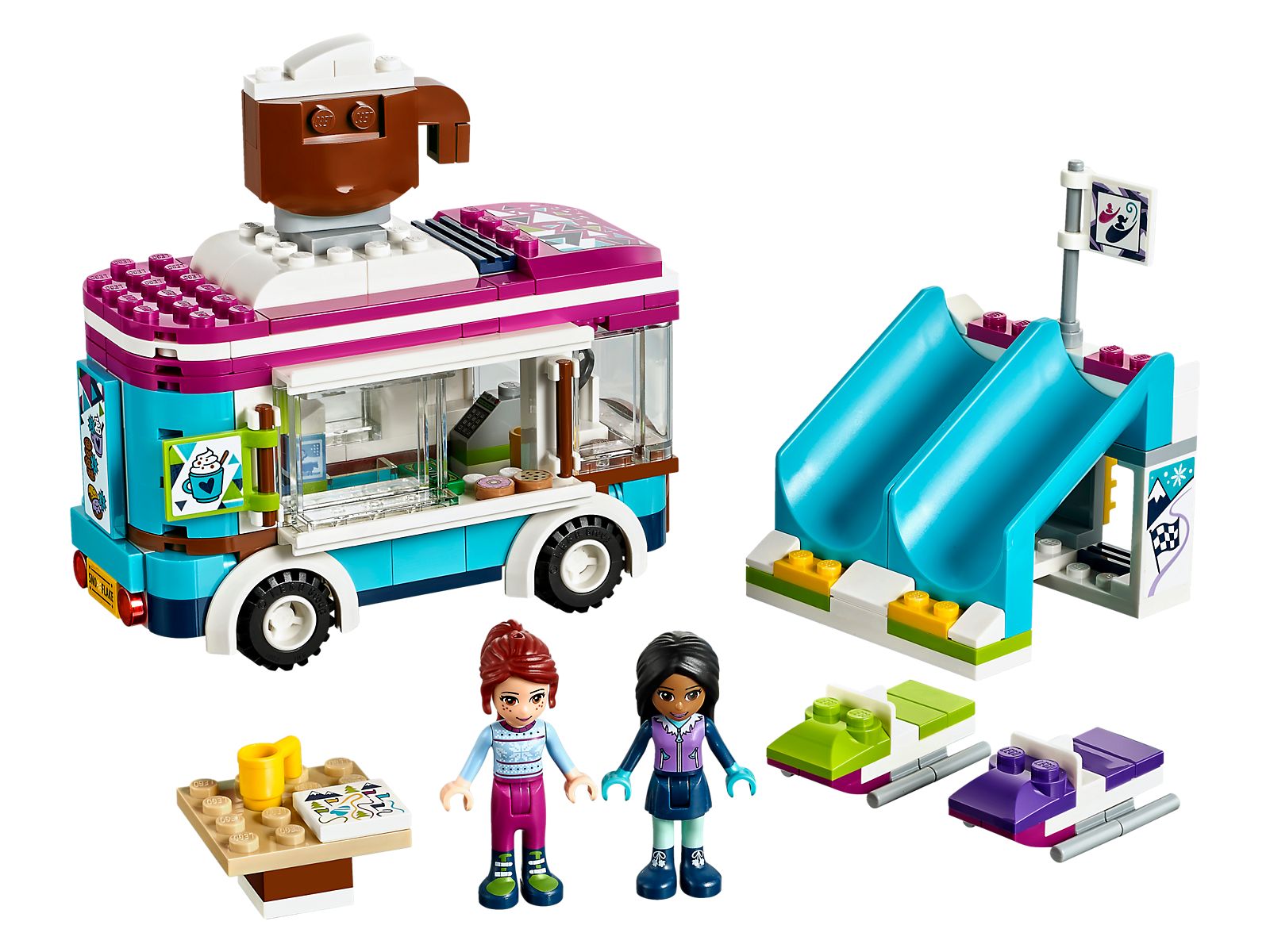 Lego Snow Resort Hot Chocolate Van
