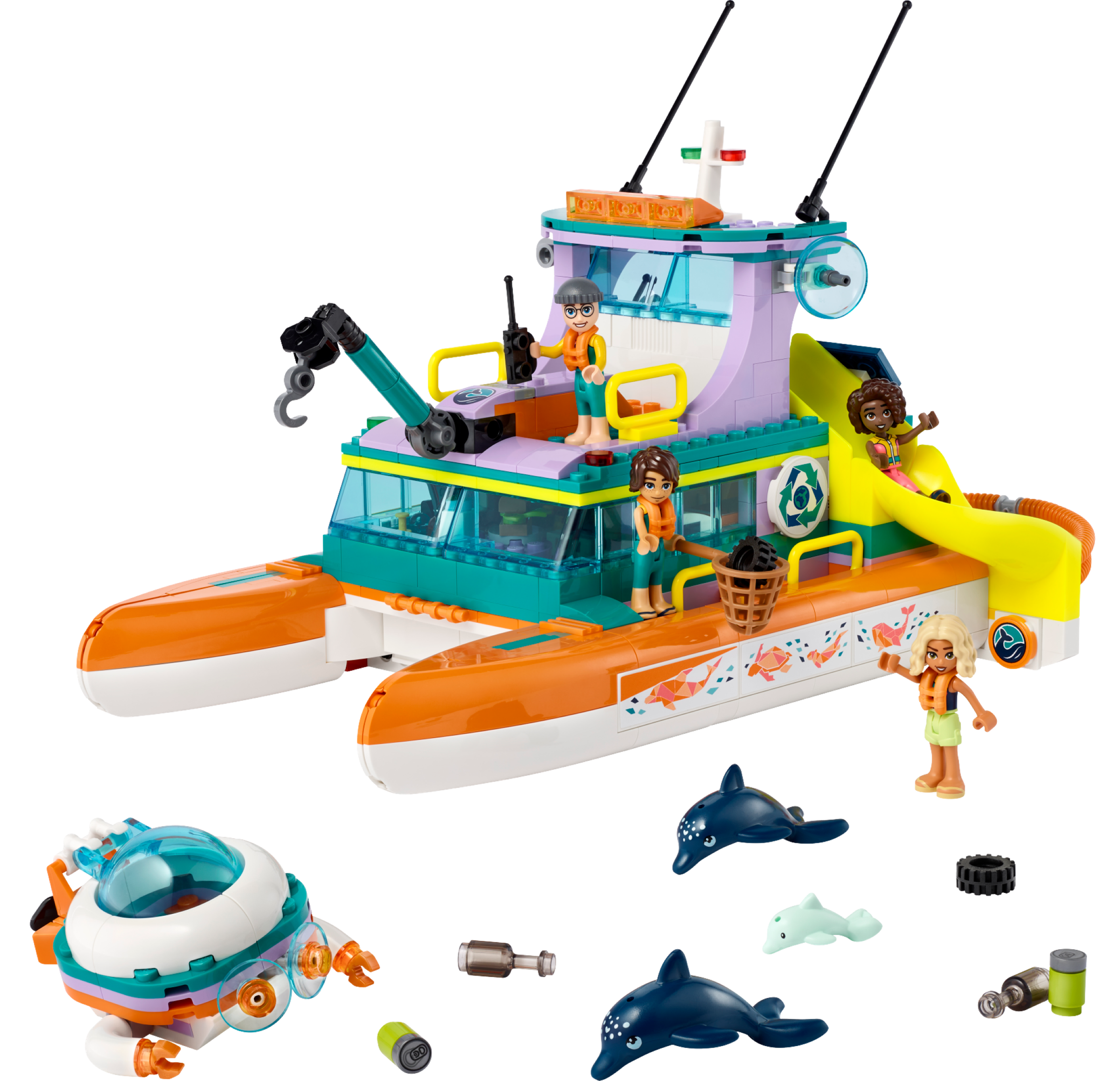 Lego Sea Rescue Boat