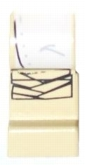 Lego Leg, Right with SW White Leggings Pattern