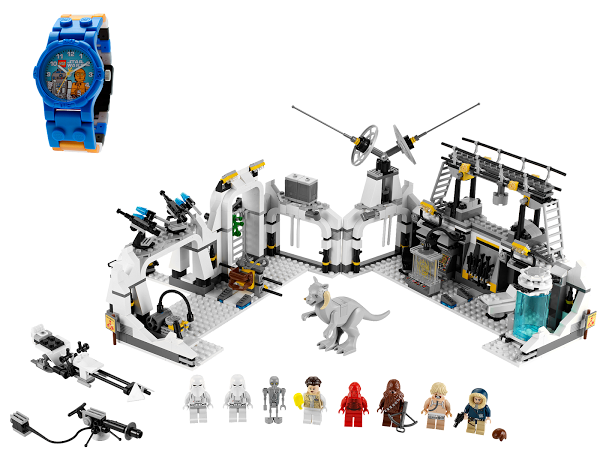Lego Hoth Echo Base and Watch Bundle