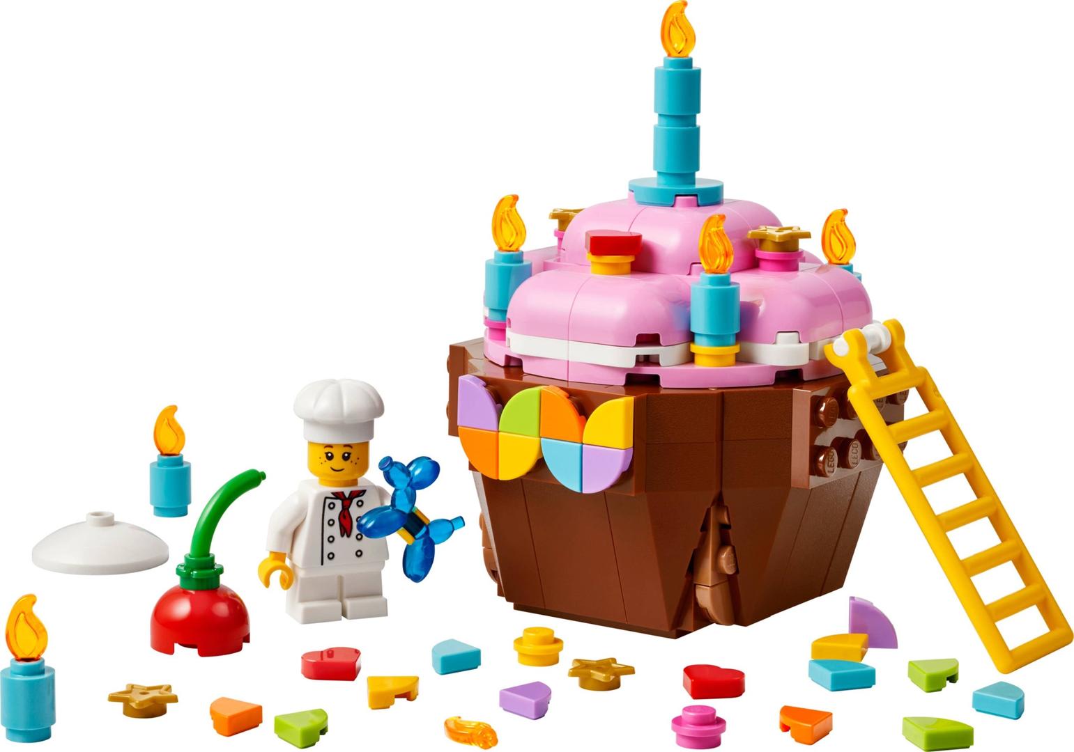 Lego Birthday Cupcake