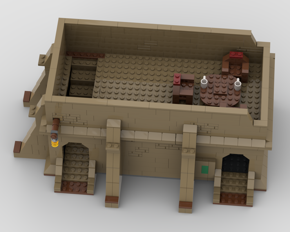 Lego Elder scrolls Morrowind Balmora House extended