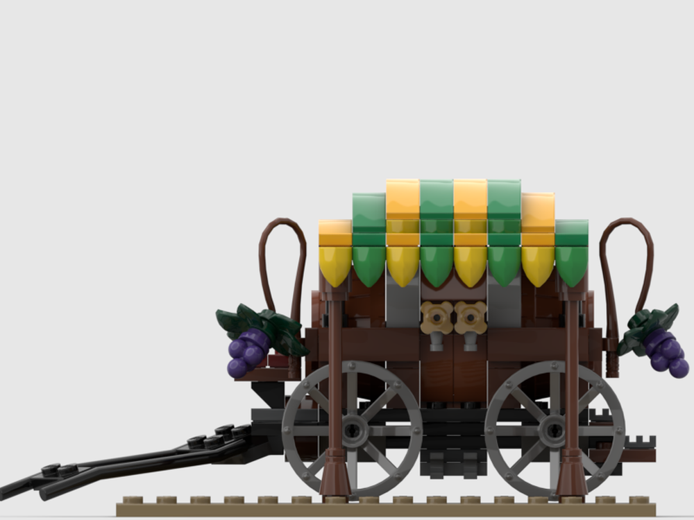 Lego Medieval Wine Wagon