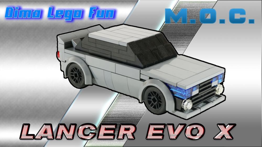 Lego Mitsubishi Lancer Evo X