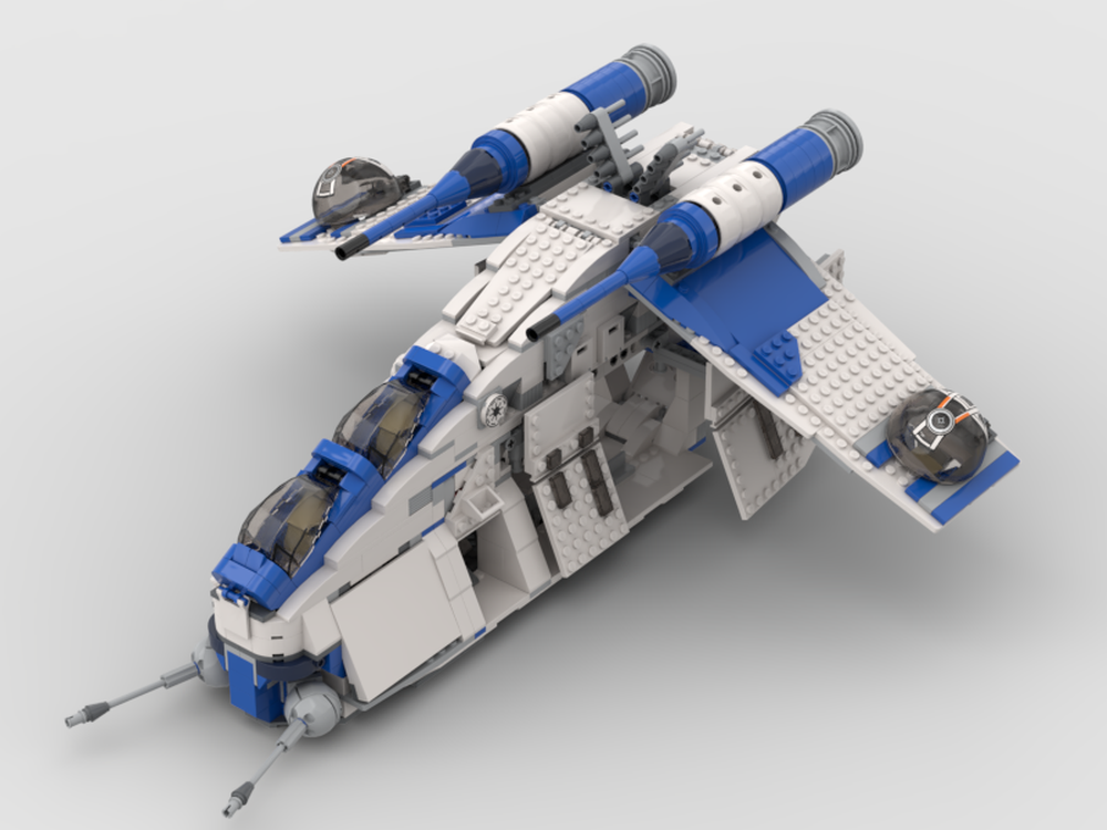 Lego 501st Republic Gunship