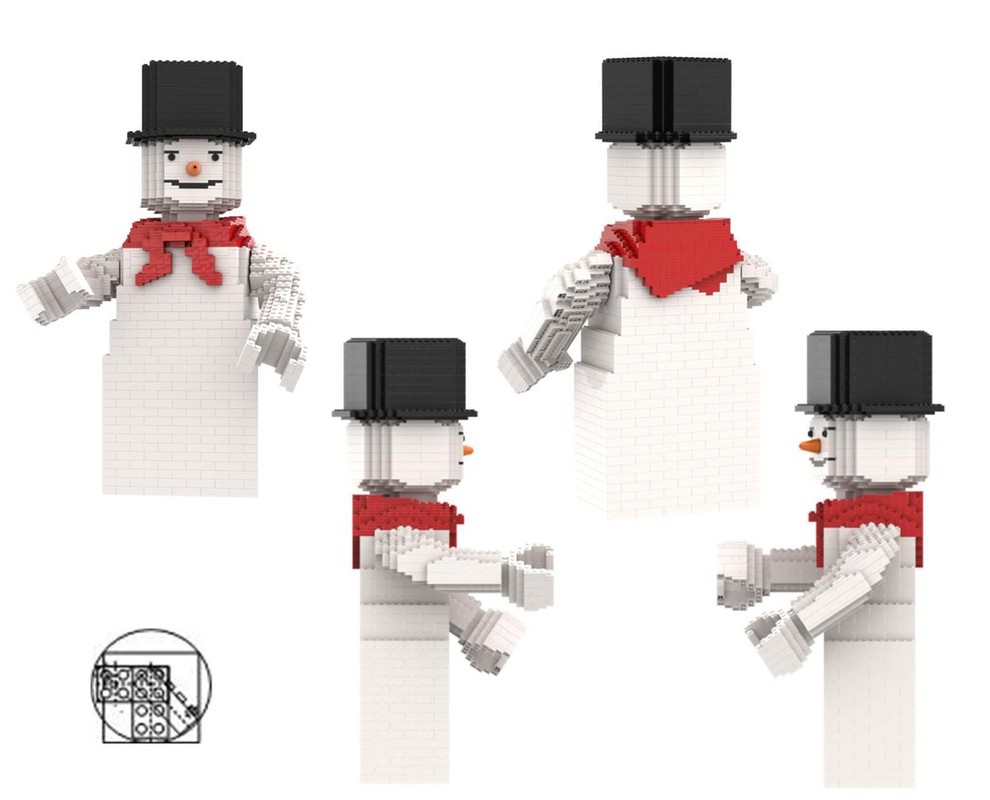 Lego Maxi Figure Snow man