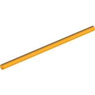 Lego Hose Rigid 3mm D. 9L / 7.2cm / Bright Light Orange