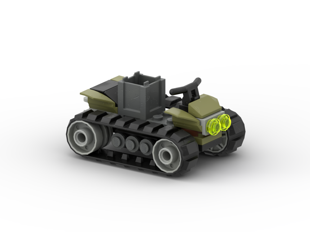 Lego tracked speeder