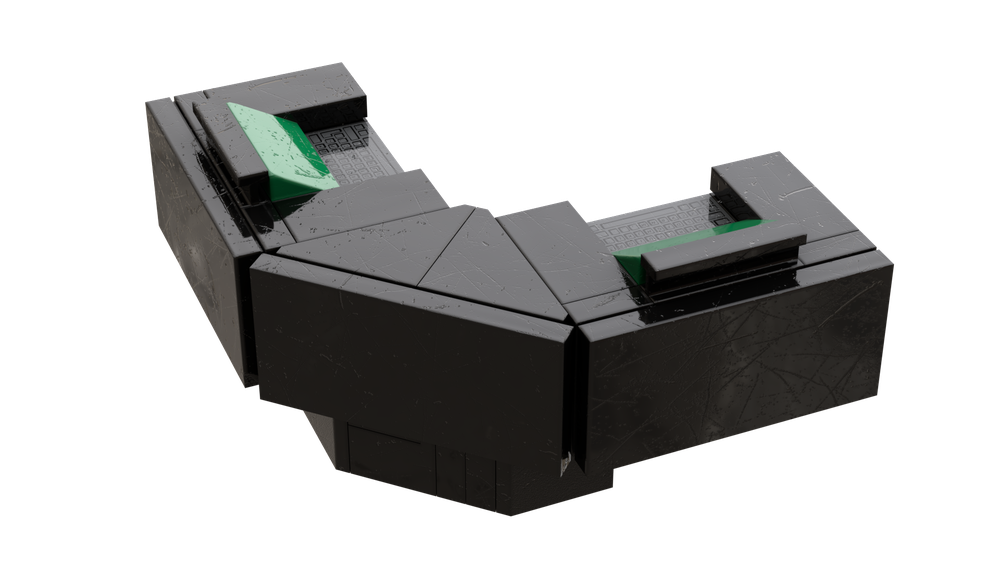 Lego EDC Integrated Desk