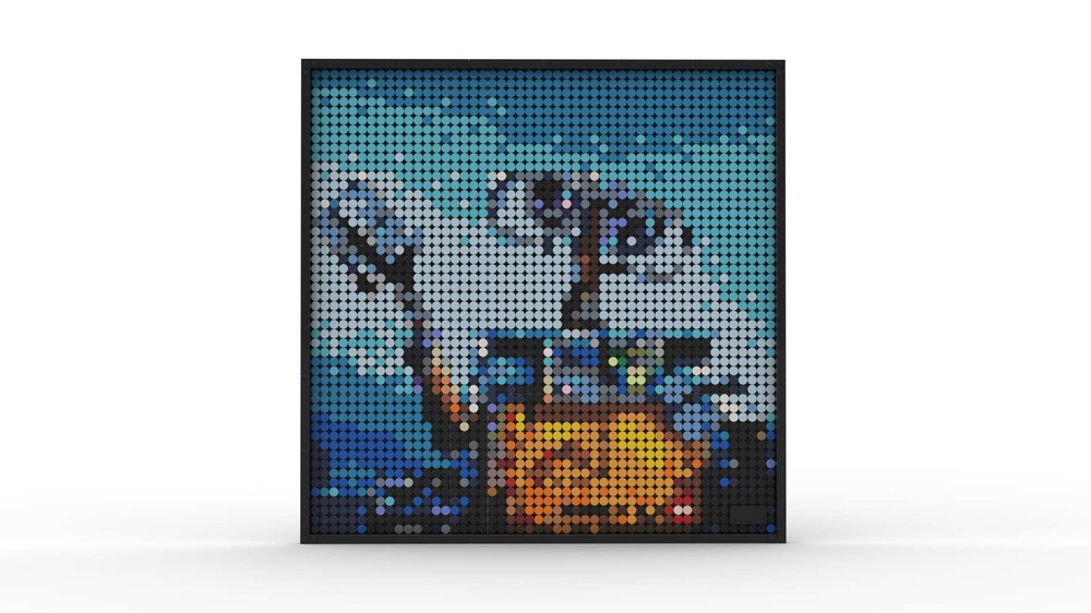 Lego WALL-E Art