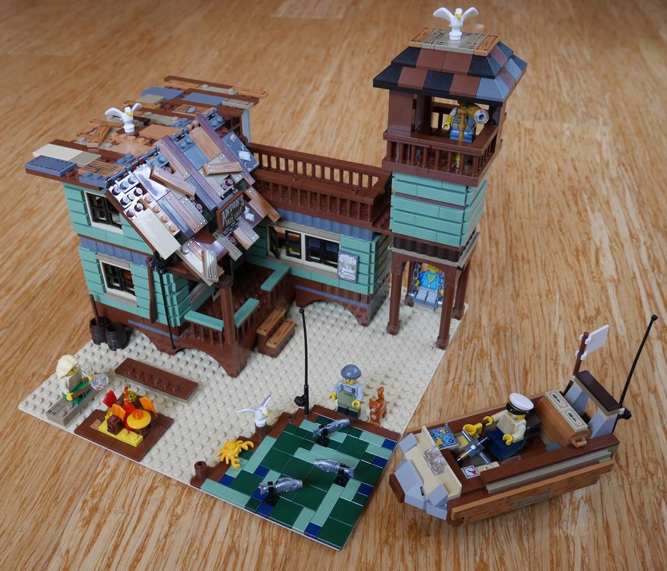 Lego Cathy's Fishing Lodge