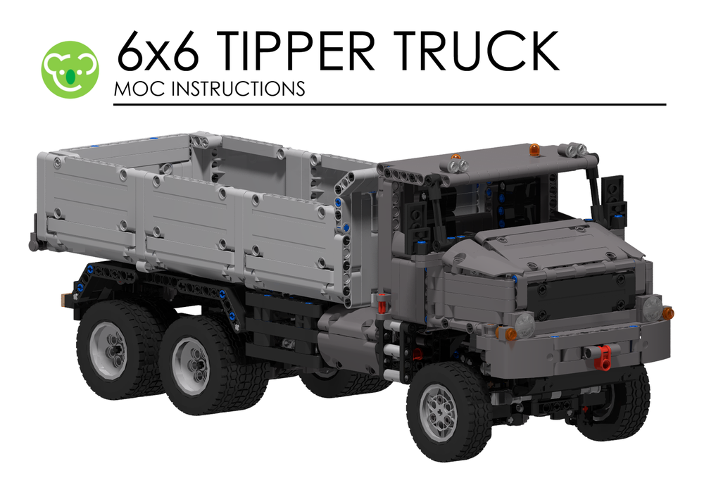 Lego 6x6 Tipper Truck