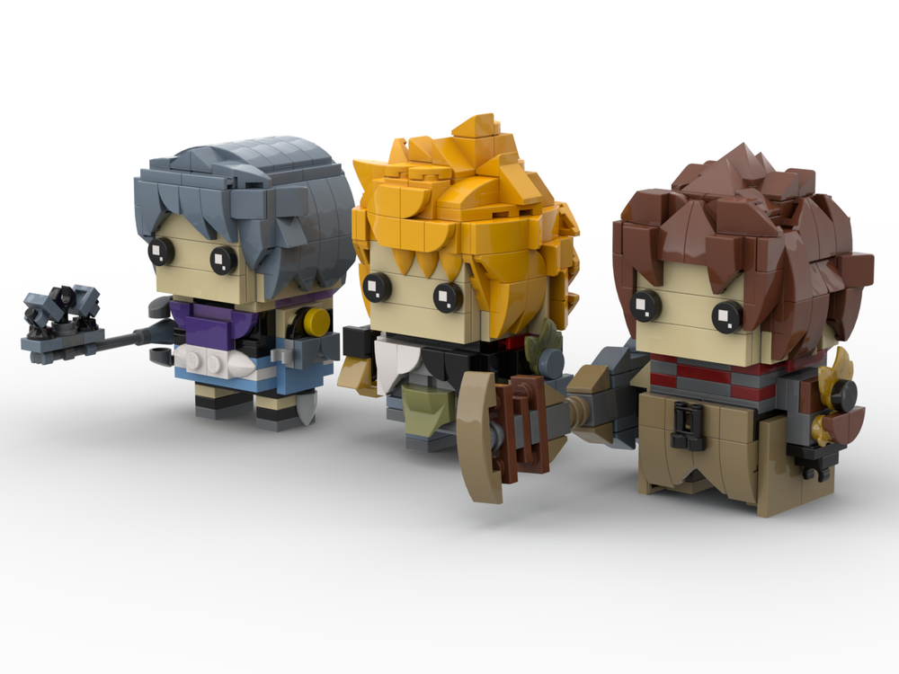 Lego Aqua, Ventus & Terra (Brickheadz)