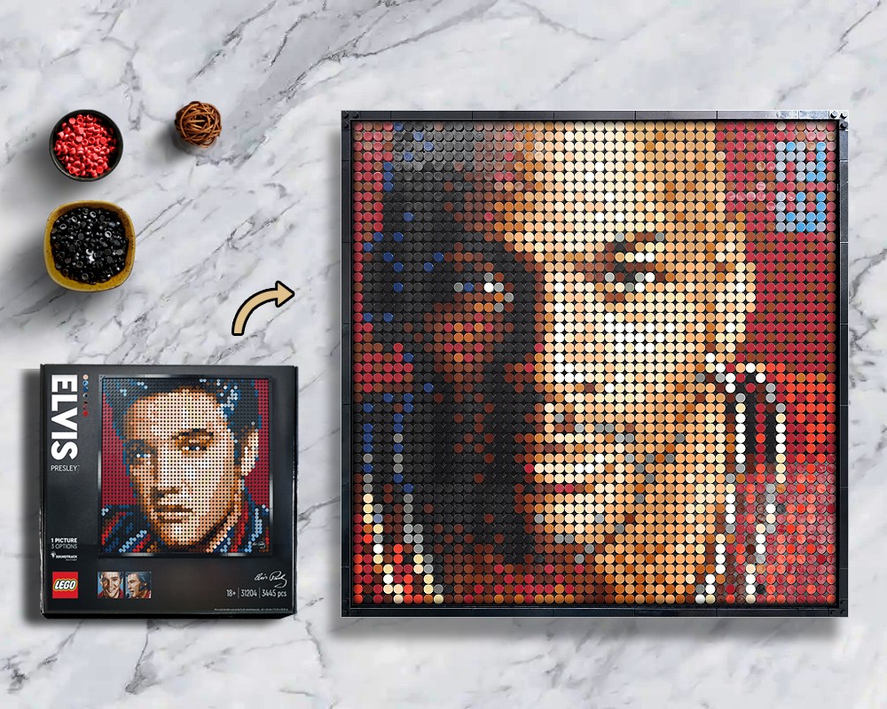 Lego 31204 Michael Jordan mosaic