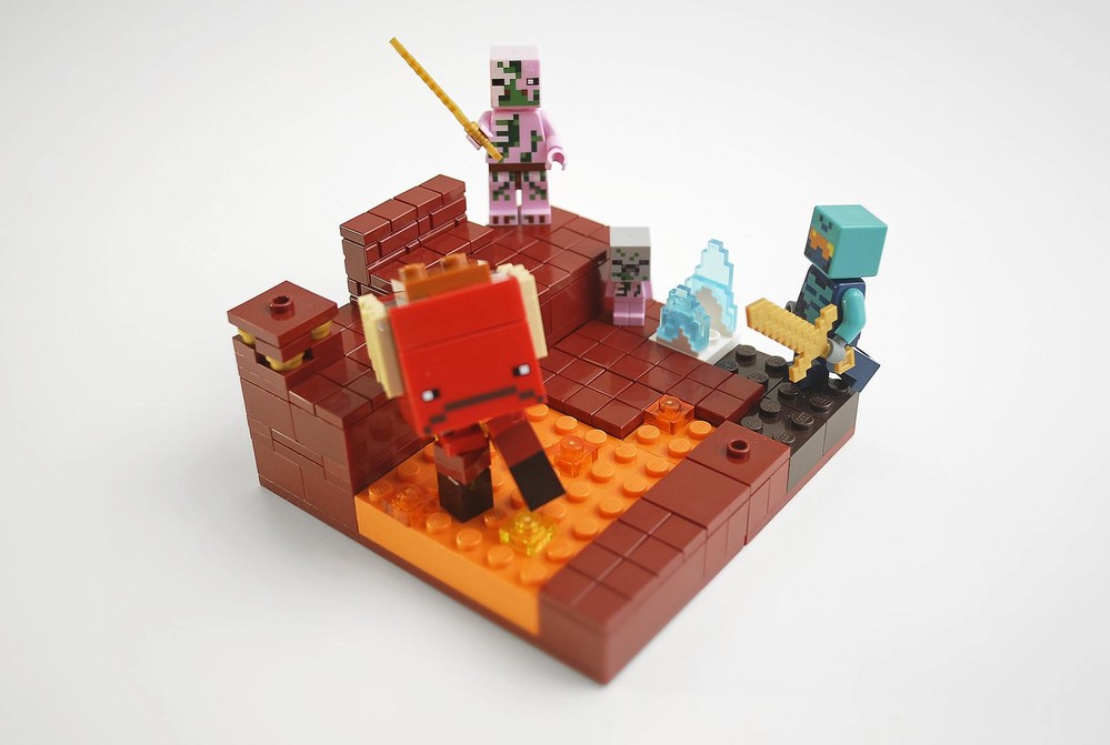 Lego Nether Display (Game accurate)