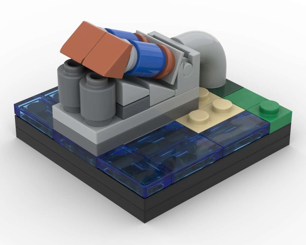 Lego Factorio Pump