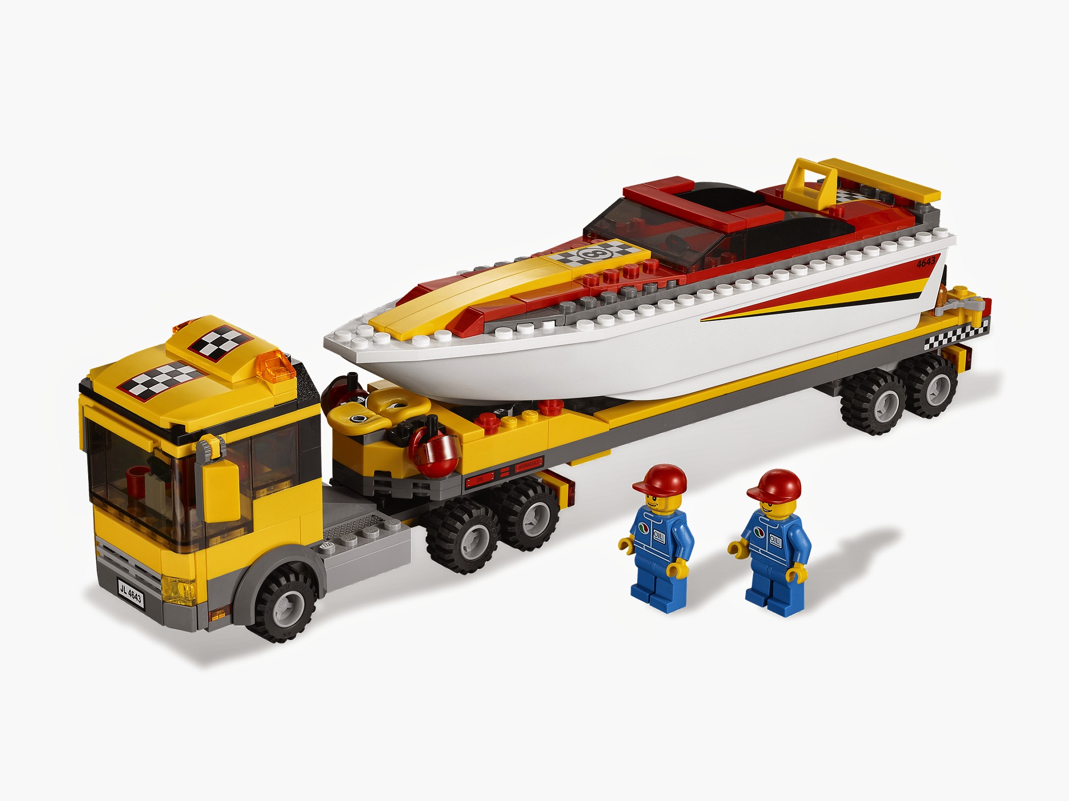 Lego Power Boat Transporter