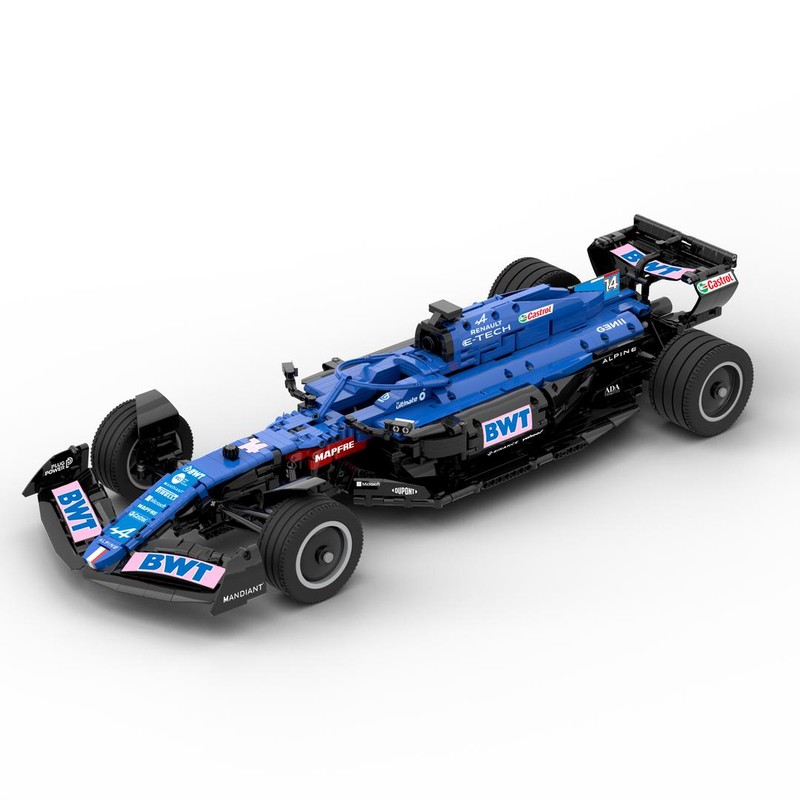 Lego Alpine F1 A522 1:8 Scale
