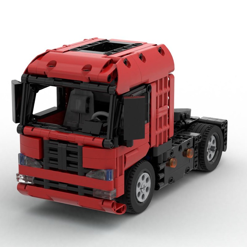 Lego Mini RC European Semi Tractor - Technic Cab & PF version