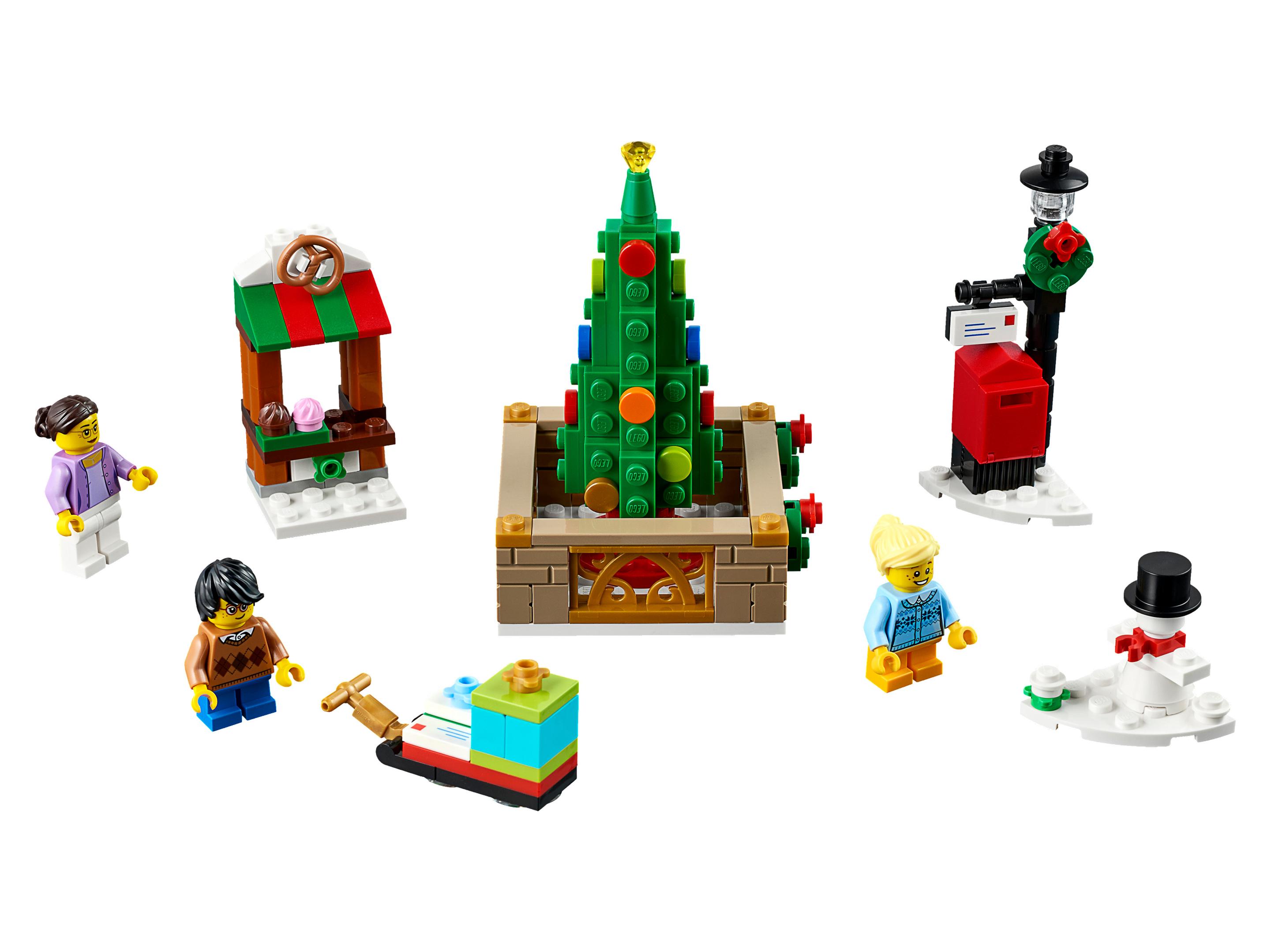 Lego Christmas Town Square