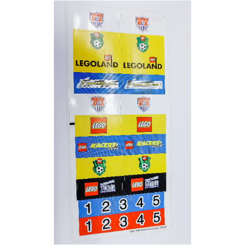 Lego Sticker Sheet 1 for Set 3425-1 / [No Color/Any Color]