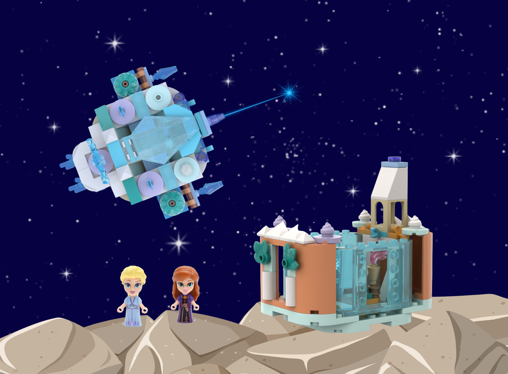 Lego 43278 Frozen Space Adventures
