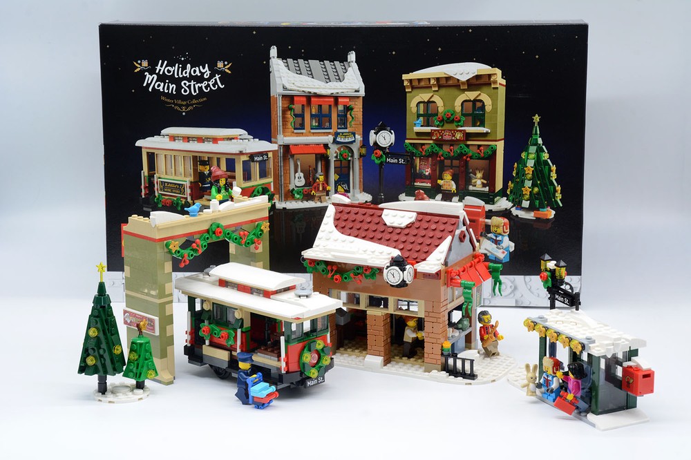 Lego 10308 Holiday Tram Station // Rebuild Your Set