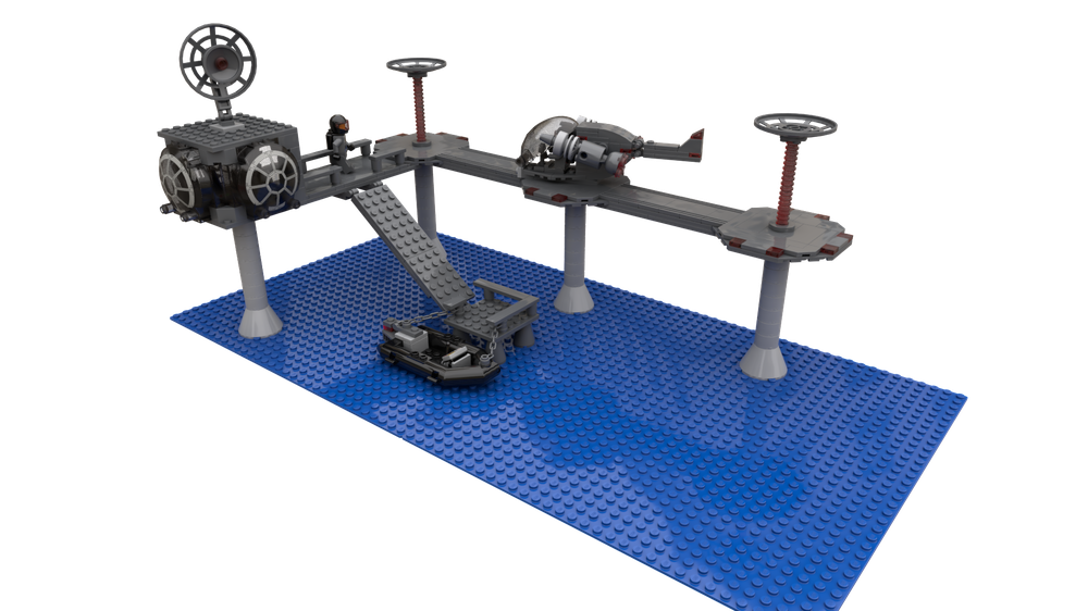 Lego Exoplanet Ocean Base