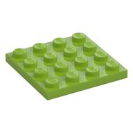 Lego Plate 4 x 4 / Lime