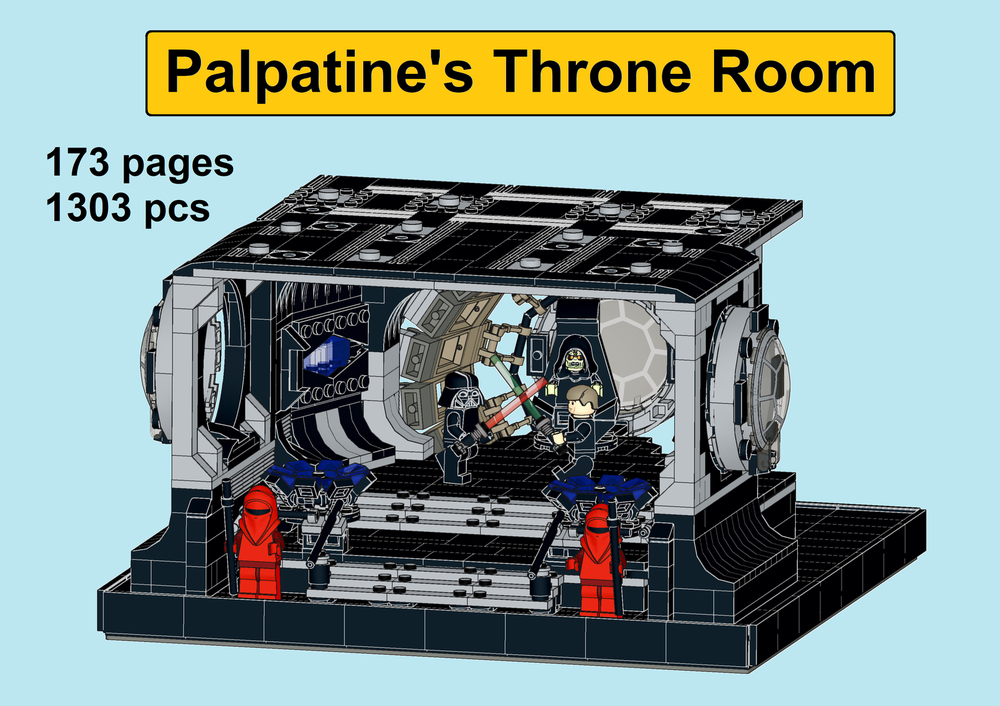 Lego Palpatine's Throne Room