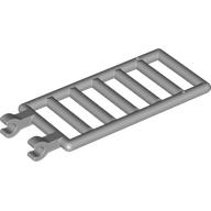 Lego Bar 7 x 3 with Double Clips (Ladder) [Round Clips] / Light Bluish Gray
