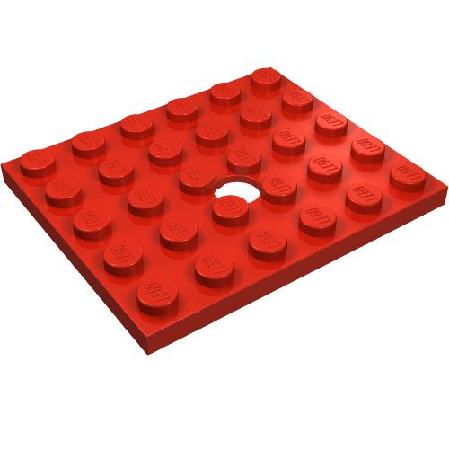 Lego Plate Special 5 x 6 with Hole