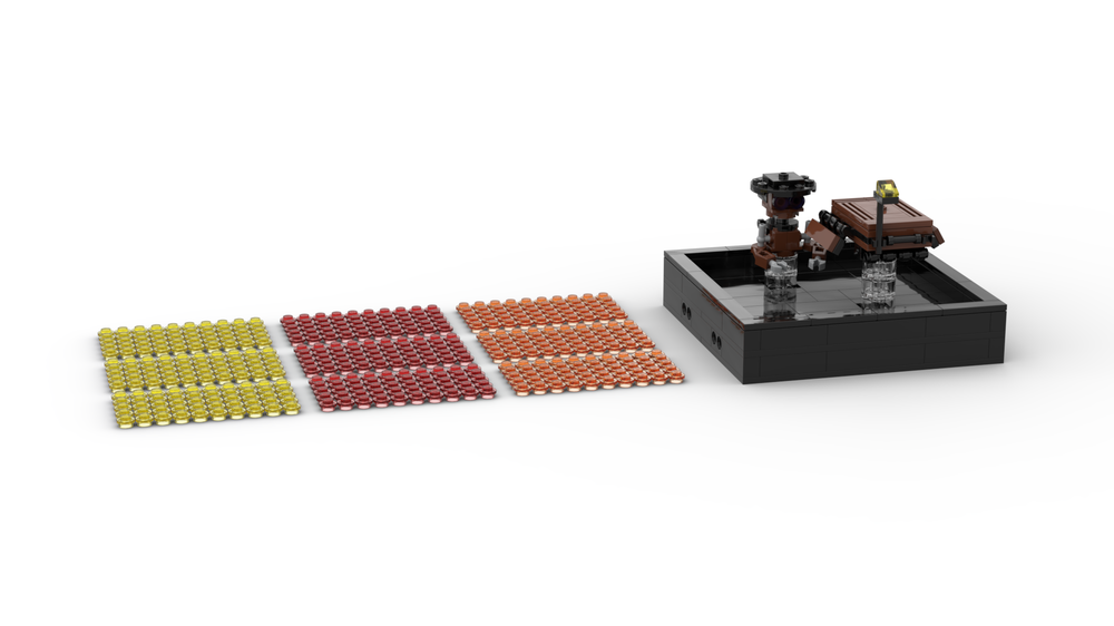 Lego Duel on Mustafar - Scene-Edition